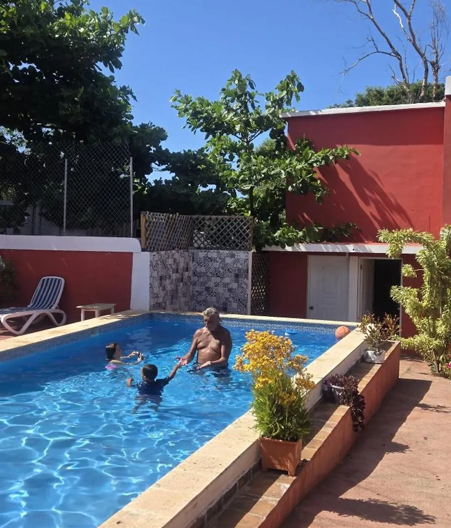 Pensionat Villa Kiki Ensenada Punta Rucia Dominikanska republiken
